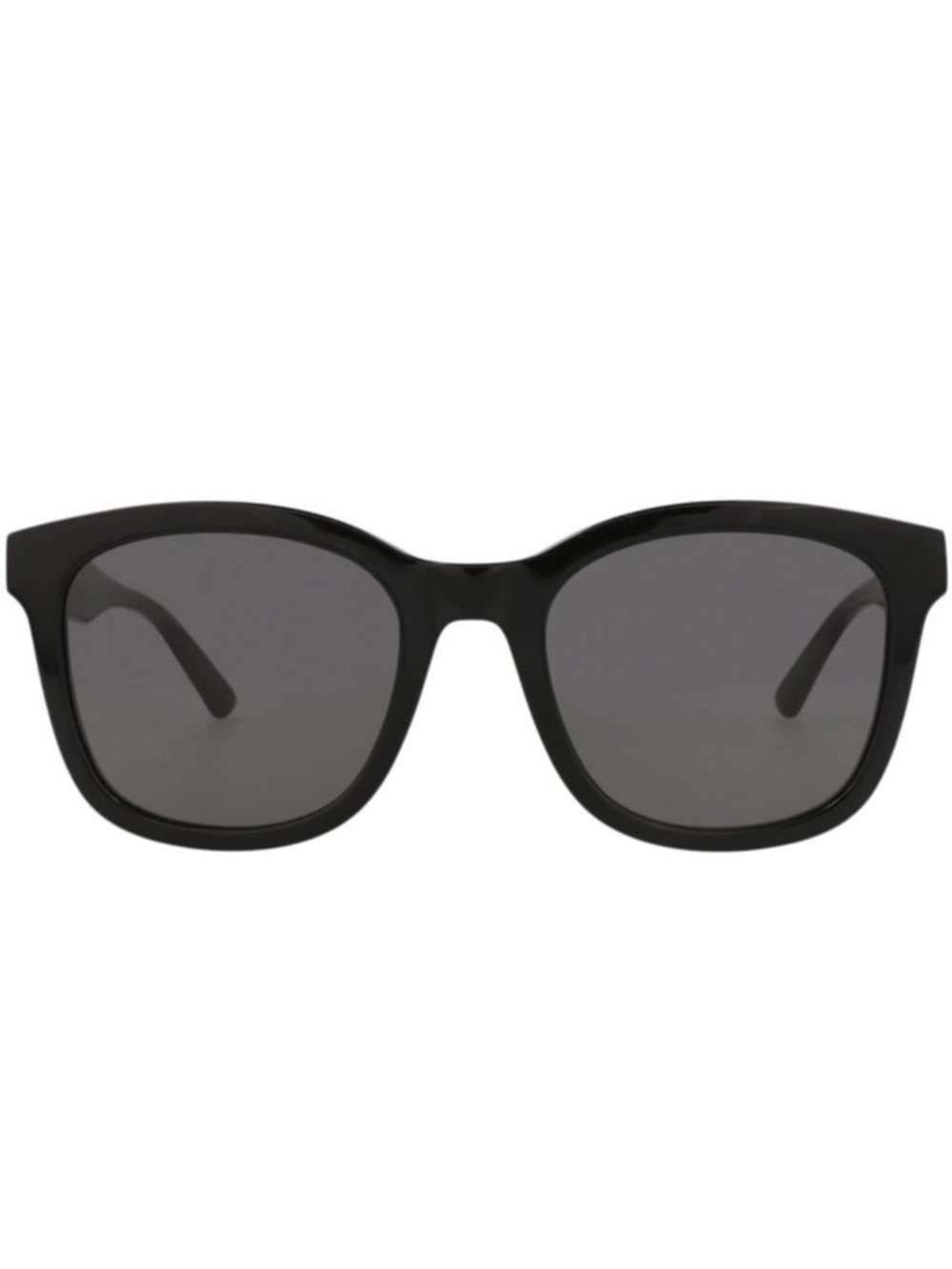 Bottega Veneta Black Sunglasses with Gray Lenses